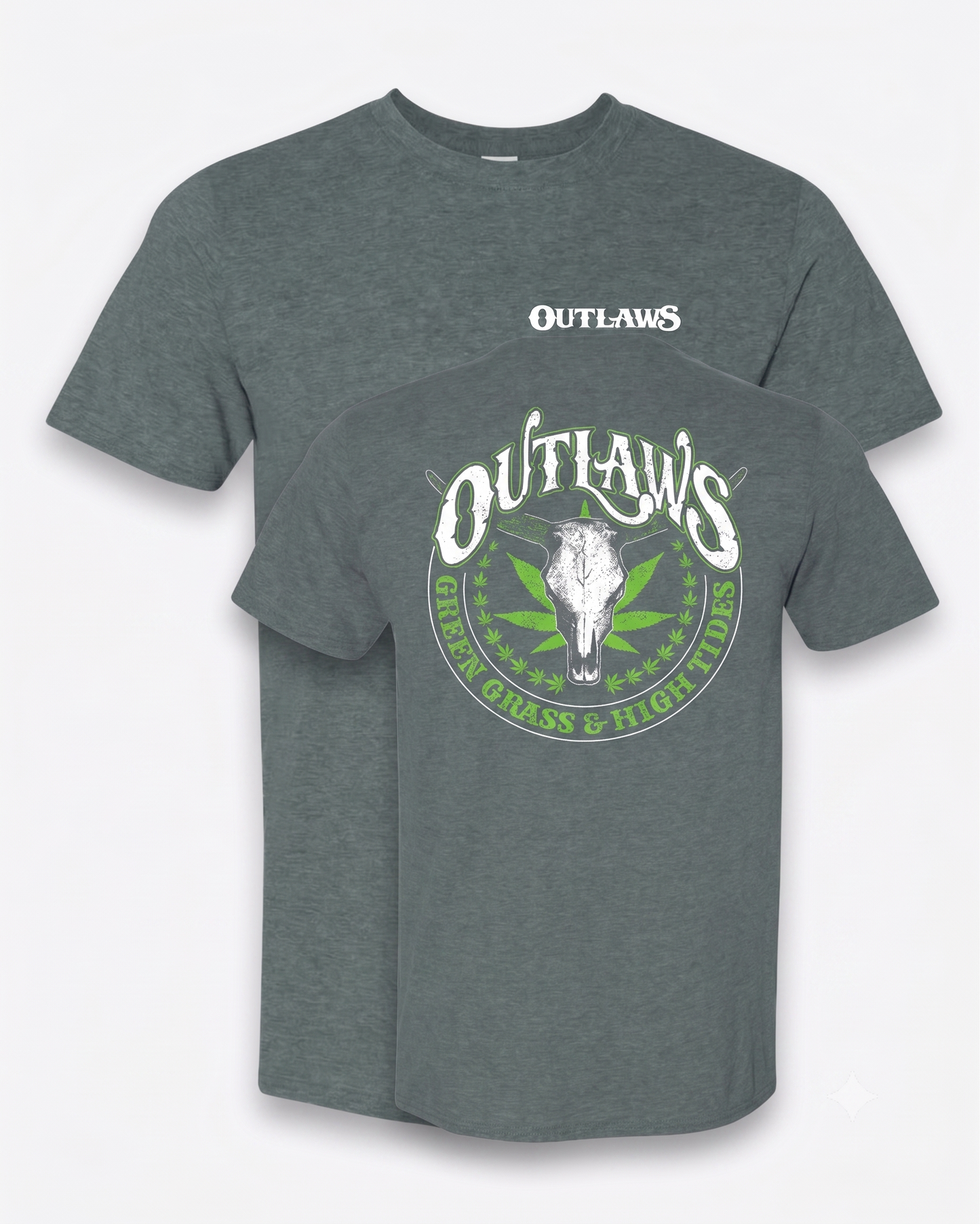 The Outlaws "Green Grass & High Tides" Lyric Tee
