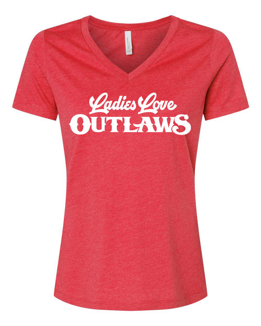 The Outlaws Ladies "Love" Premium Slouchy Tee